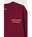 T-Shirt Fizvalley Burgundy Vintage