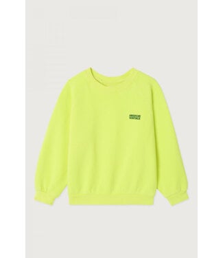 American Vintage SWEATS IZUBIRD CITRON FLUO