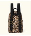 cotton mini backpack leopard