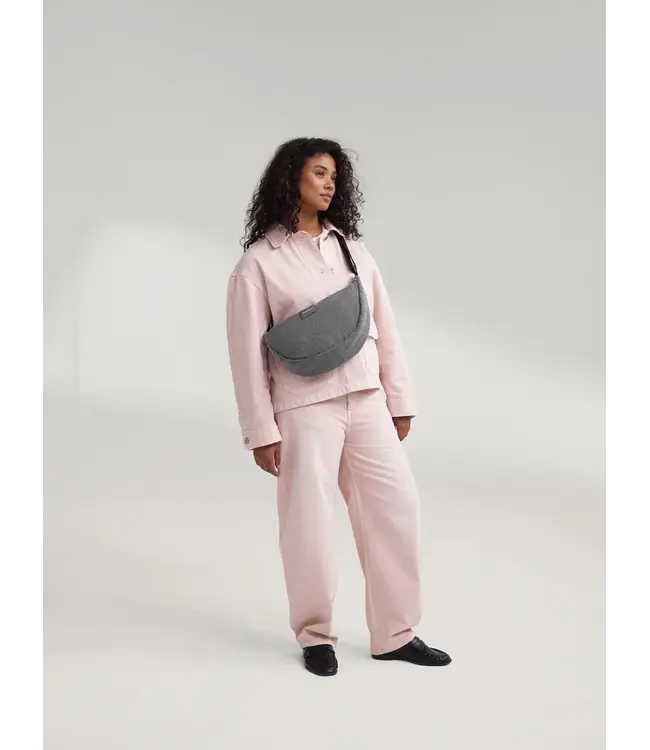 Denim adult Fanny Pack Grey