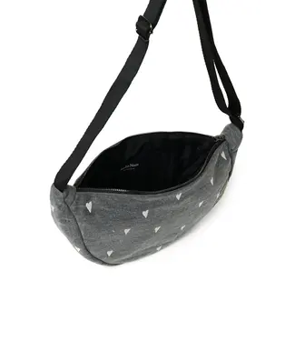 Studio Noos Denim Adult Fanny Pack Grey hearts