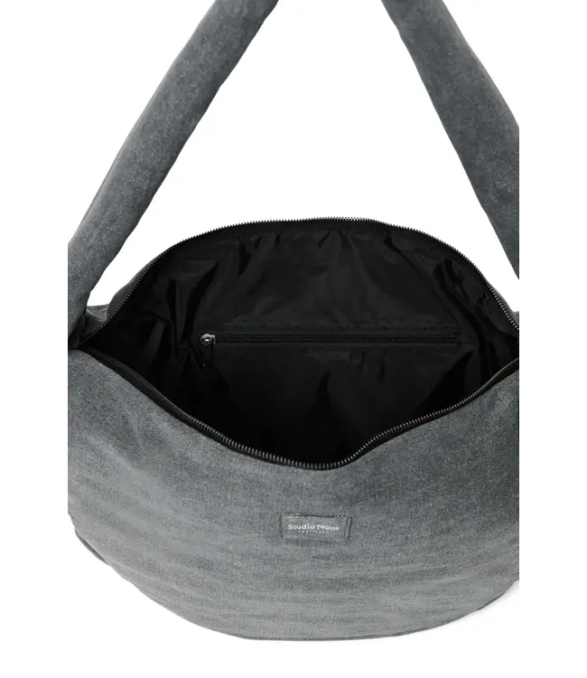 Denim Cross Body Bag Grey