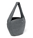 Denim Cross Body Bag Grey