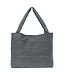 Denim Mom Bag Grey