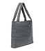 Denim Mom Bag Grey