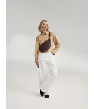 Studio Noos Puffy Adult Fanny Pack Brown hearts