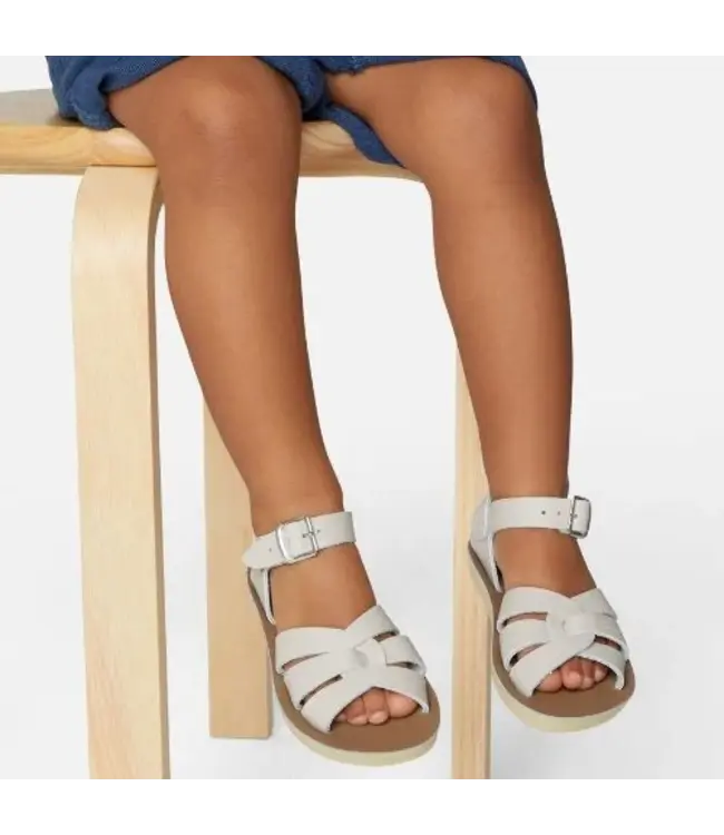 Salt water sandals swimmer stone