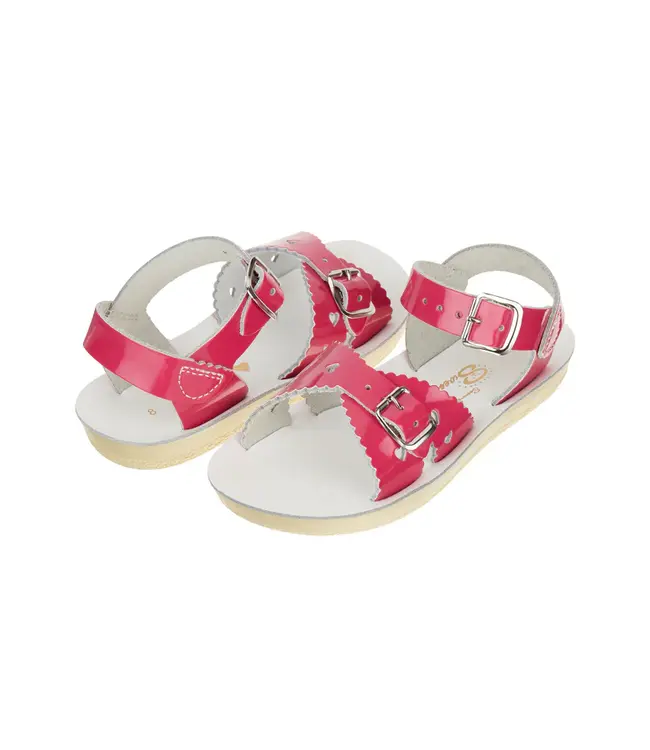 Salt water sandals sweetheart fuchsia