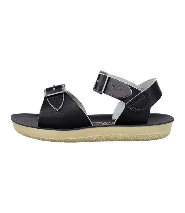 Salt water sandals surfer black