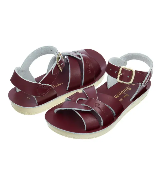 Swimmer claret