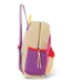 Patchwork Midi backpack Bright Pink