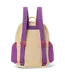 Patchwork Midi backpack Bright Pink