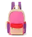 Patchwork Midi backpack Bright Pink
