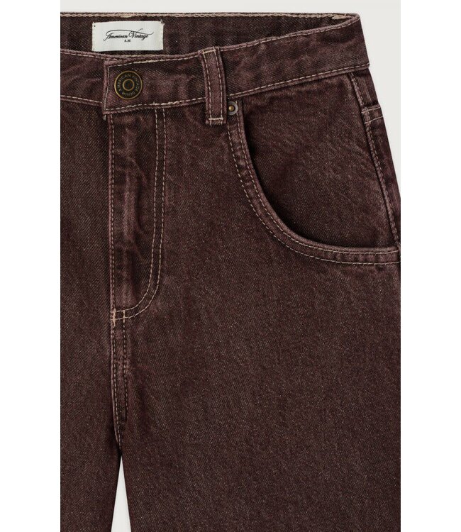 5 POCHES BALLOON JEANS RAISIN