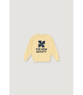 The new society TNS Logo Sweatshirt Sunlight