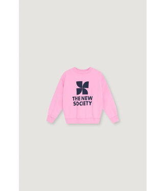 The new society TNS Logo Sweatshirt Lilac Chiffon
