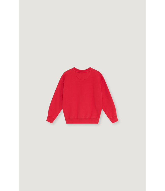TNS Logo Sweatshirt Chinese Red
