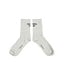 socks | light grey w/ "school trip"
