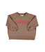 sweatshirt | brown w/ "captain" print