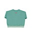 sweatshirt | green w/ "here we go" print