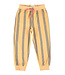 Piupiuchick jogging pants | sand w/ double stripes