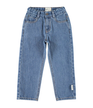 Piupiuchick unisex trousers | washed navy denim