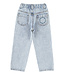 unisex trousers | fadded light blue denim