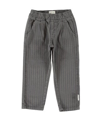 Piupiuchick trousers | grey w/ black stripes