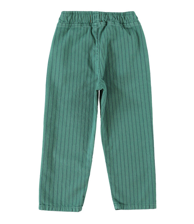 trousers | green w/ black stripes