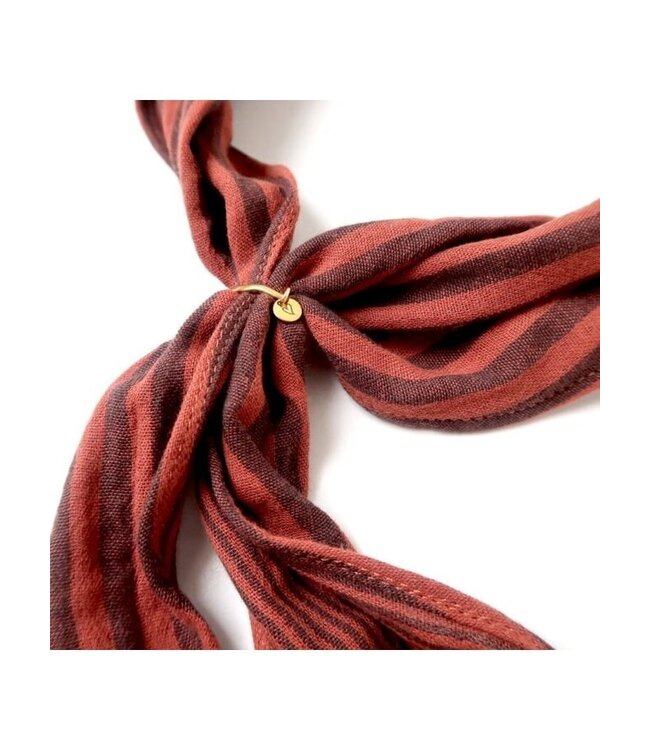 Muslin cotton scarf Terra