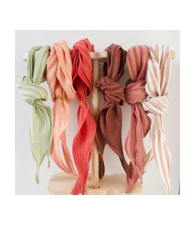 Muslin cotton scarf Terra