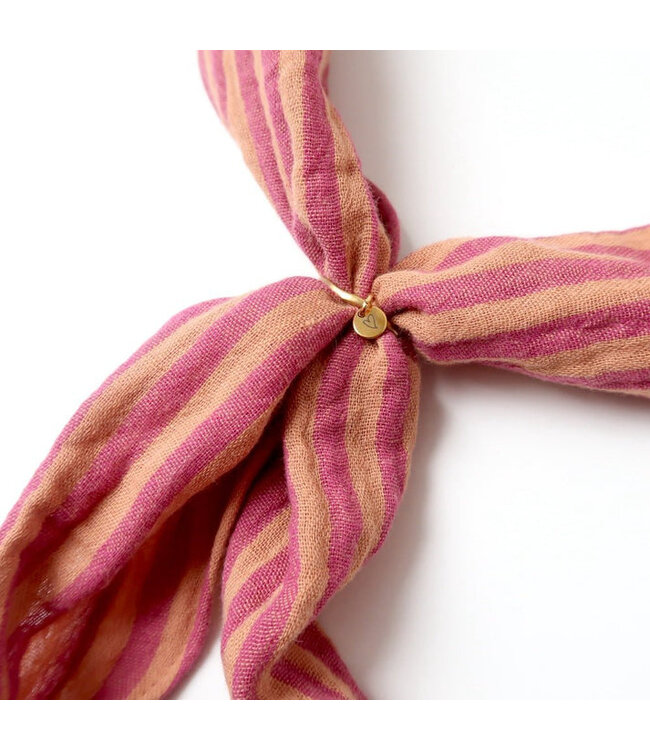 Muslin cotton scarf Mulberry