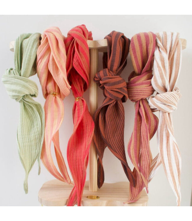 Muslin cotton scarf Mulberry