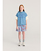 Watercolor all over fleece skirt