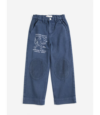 Bobo Choses Mr. Footish knee pads woven pants