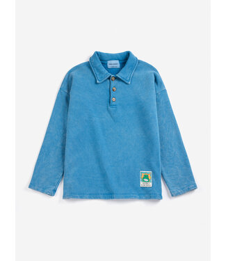 Bobo Choses Beast Tag polo sweatshirt
