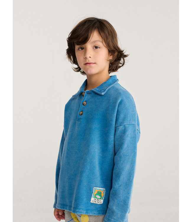 Beast Tag polo sweatshirt