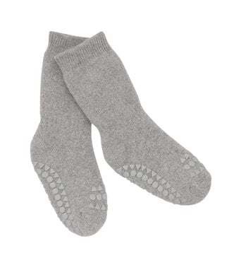 Go Baby GO Non-Slip Socks Grey Melange