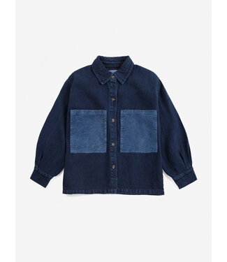 Bobo Choses Booo Bo Choses Tag denim shirt