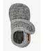 Baby Wool Slippers Grey Melange