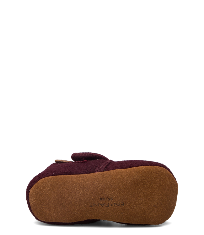 Baby Wool Slippers Winetasting