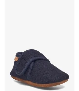 Enfant Baby Wool Slippers Navy