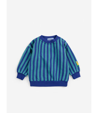 Bobo Choses Booo Bo Choses Tag stripes sweatshirt