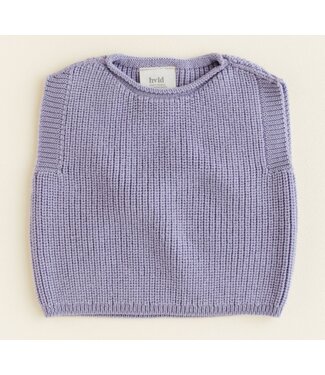 hvid Vest Harvey Baby Lilac