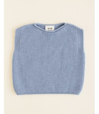 hvid Vest Harvey Light Blue