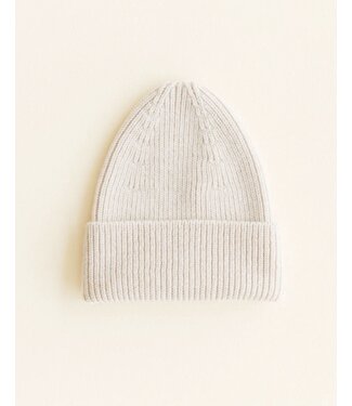 hvid Beanie Fronzie Cream