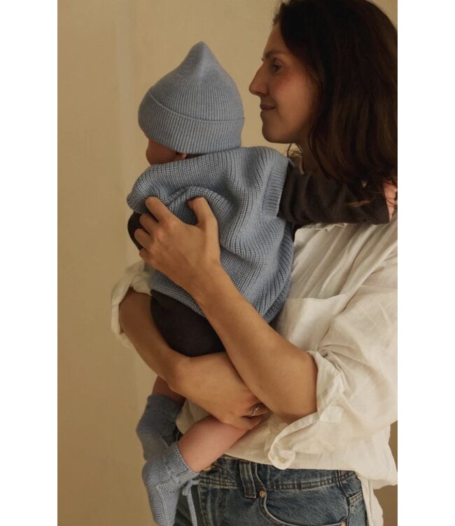 Beanie Fronzie Light Blue