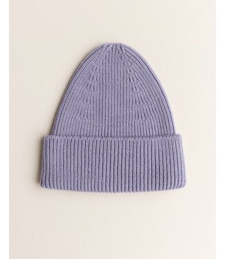 hvid Beanie Fronzie Lilac