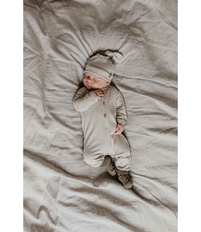 Butt Onesie Beige