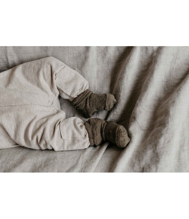 Butt Onesie Beige